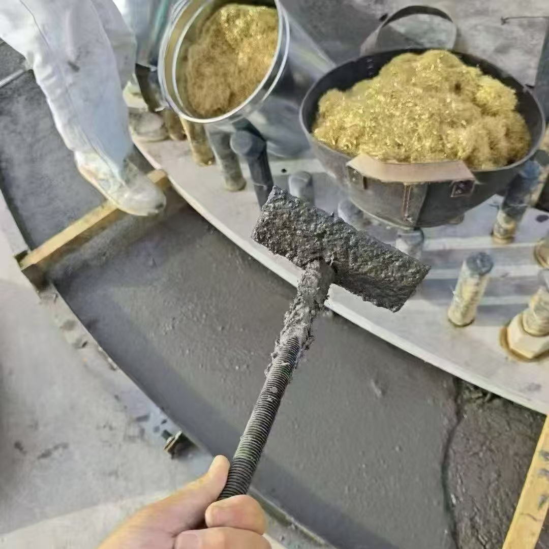 瑞金C120钢纤维高强无收灌浆料 轧机压缩机汽轮机发电机锻压设备底座灌浆材料